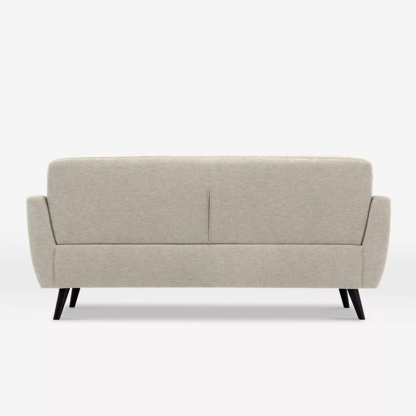 Divano soggiorno 3 posti moderno design nordico resistente 191cm Hayem - Foto 7 di 22