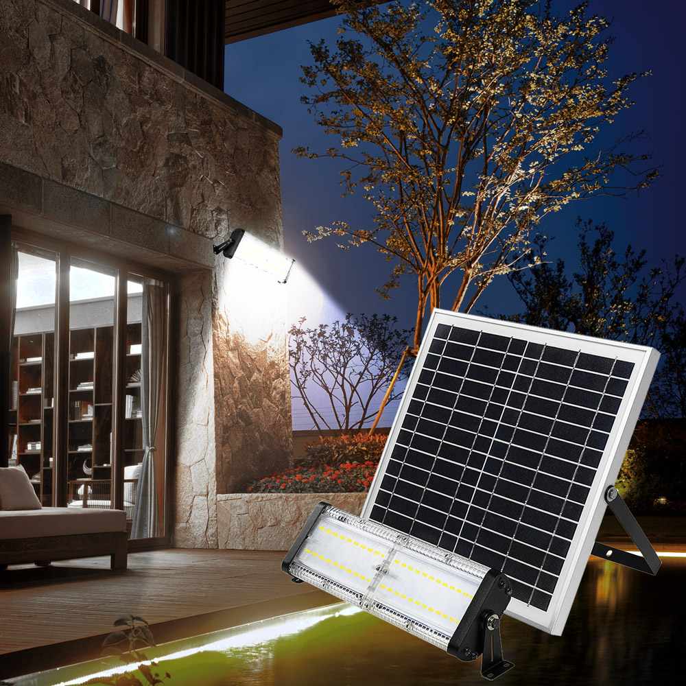 Faretto solare lampione privato senza elettricità