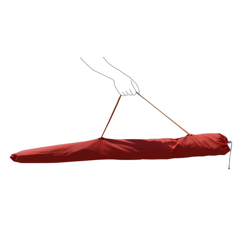 Ombrellone mare GiraFacile 220 Cm alluminio Protezione uv spiaggia pesca Eolo - Foto 6 di 41