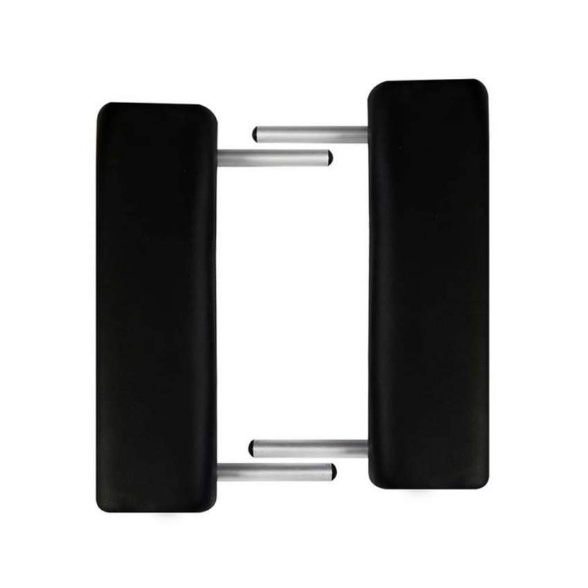 Lettino da Massaggio in Alluminio Pieghevole Portatile 2 Zone 210 cm Shiatsu - Foto 8 di 41