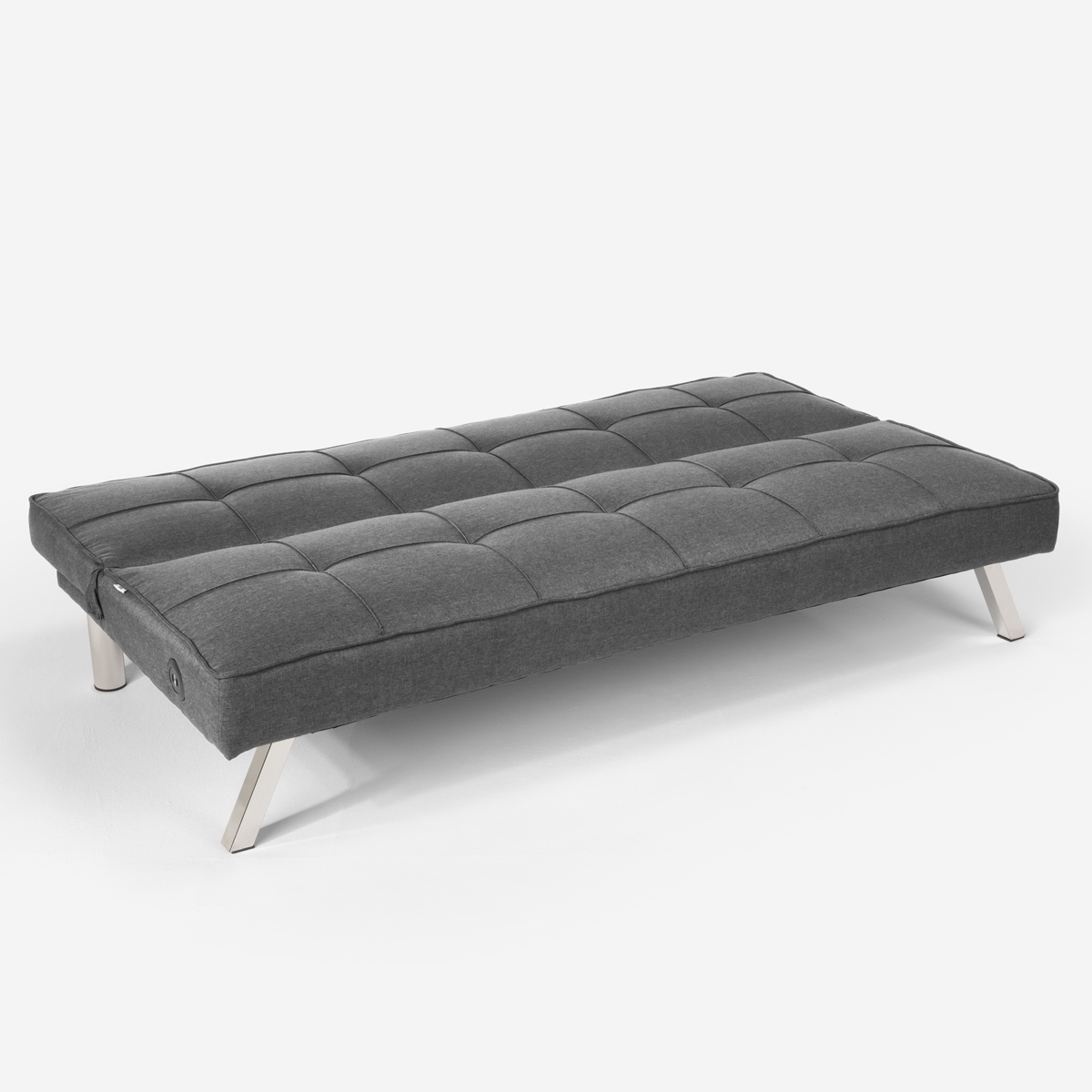 Divano letto in tessuto con porta USB e gambe in metallo design Astralis - Foto 12 di 50