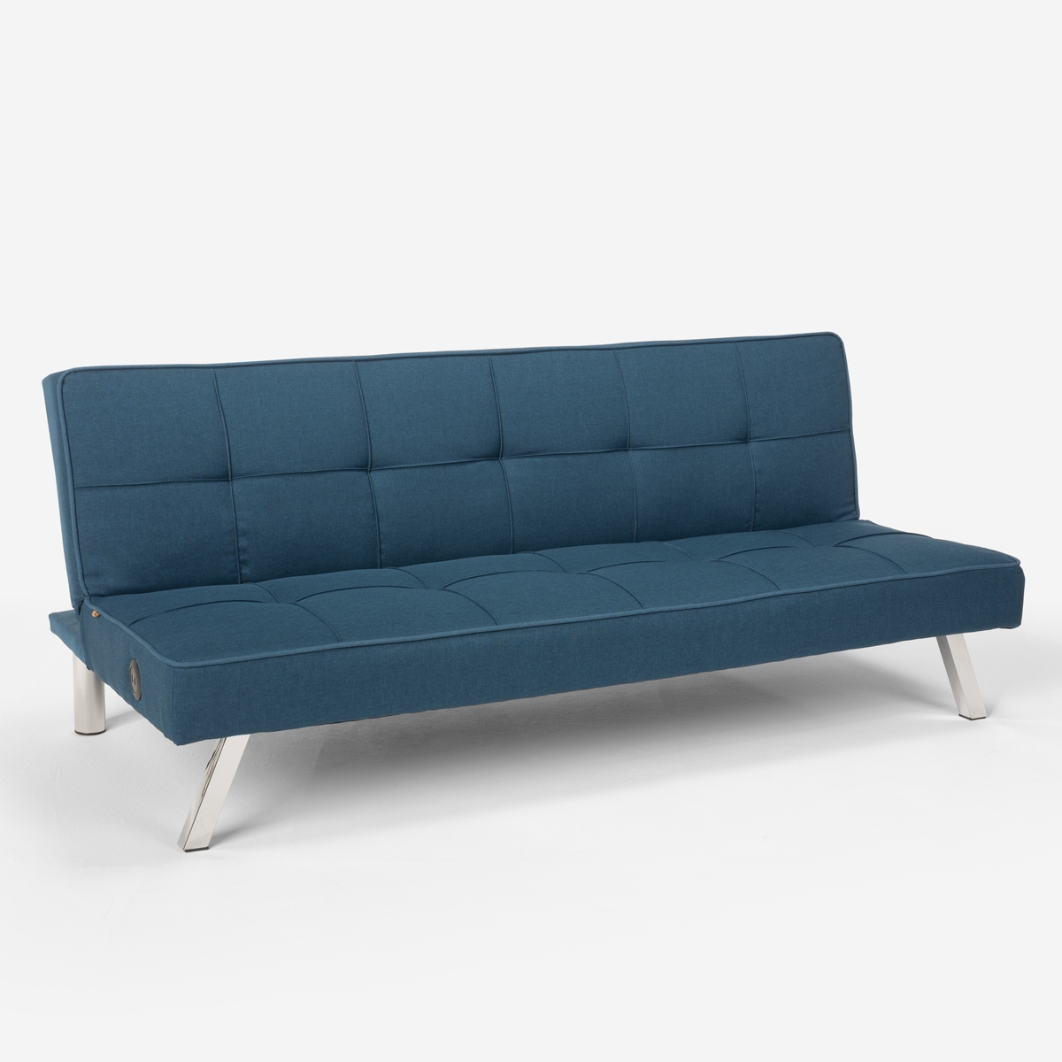 Divano letto in tessuto con porta USB e gambe in metallo design Astralis - Foto 3 di 50