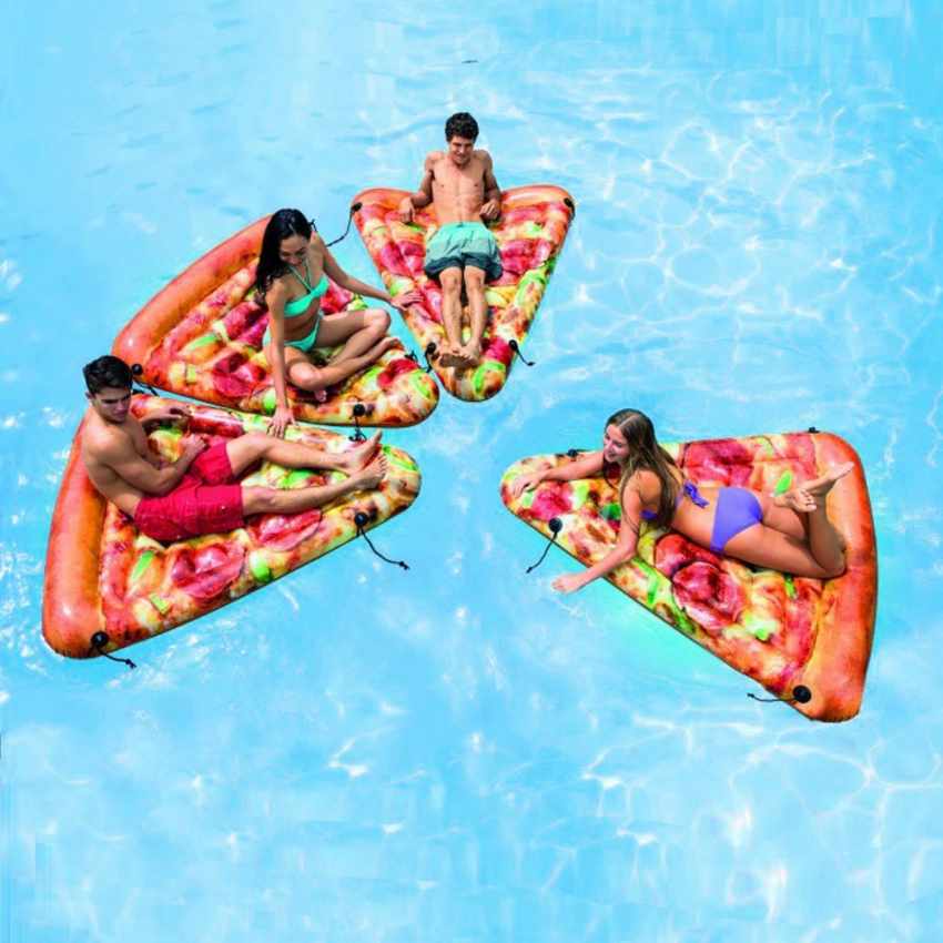 materassino gonfiabile pizza da piscina intex 58752 slice