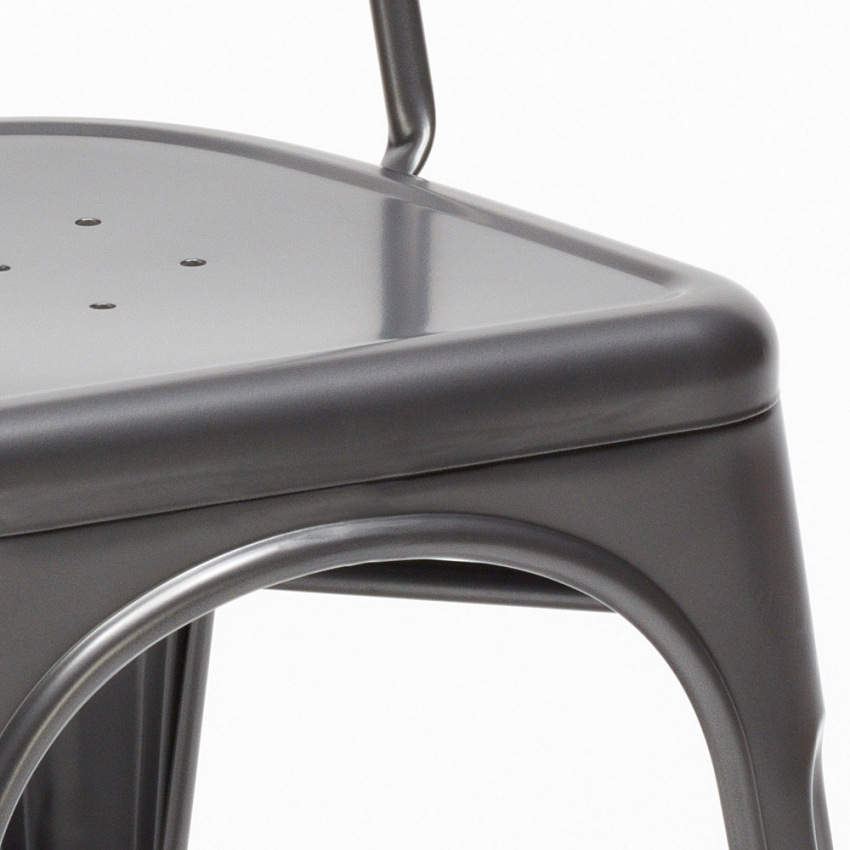 sedie industrial metallo e acciaio per cucina e bar steel one - Foto 36 di 60