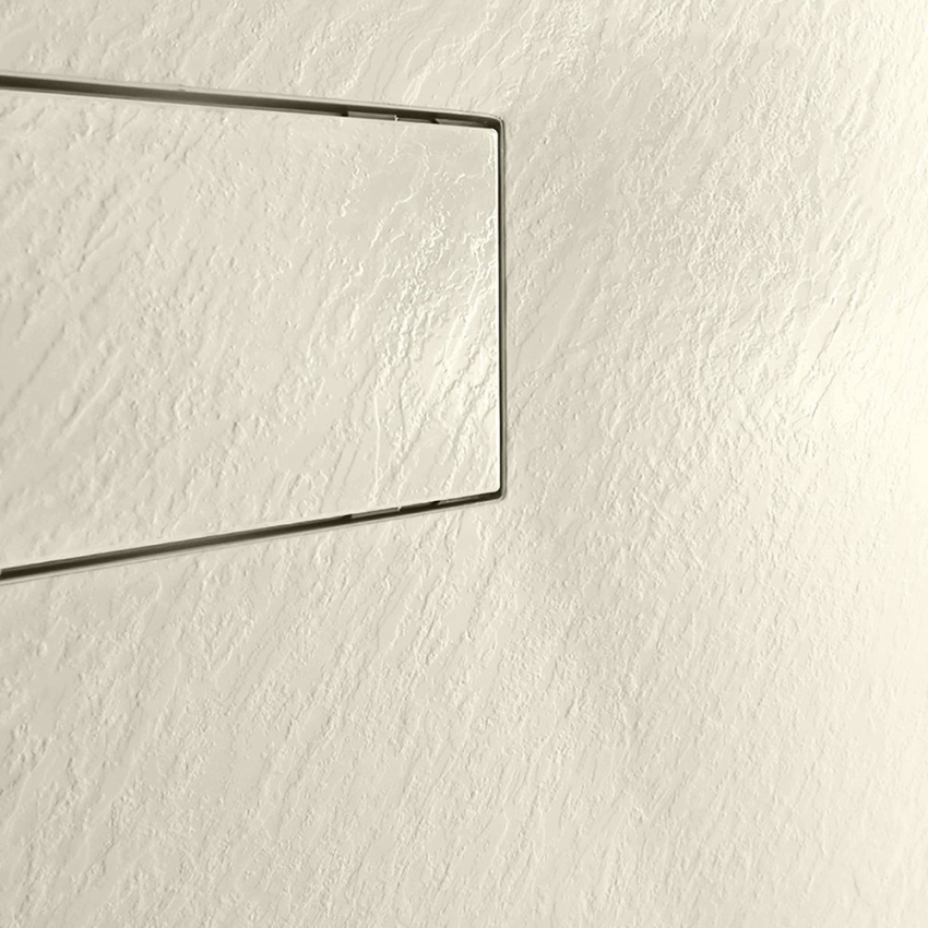 Piatto doccia filo pavimento rettangolare in resina 120x90 Stone - Foto 16 di 38