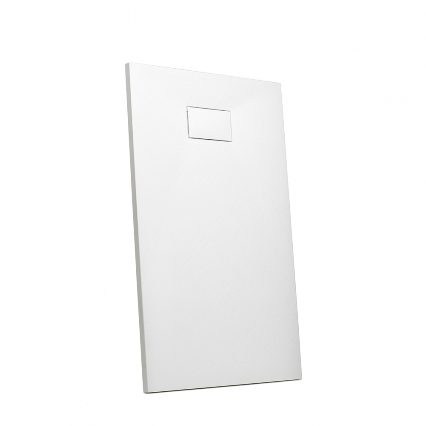 Piatto doccia filo pavimento rettangolare in resina 120x90 Stone - Foto 23 di 38