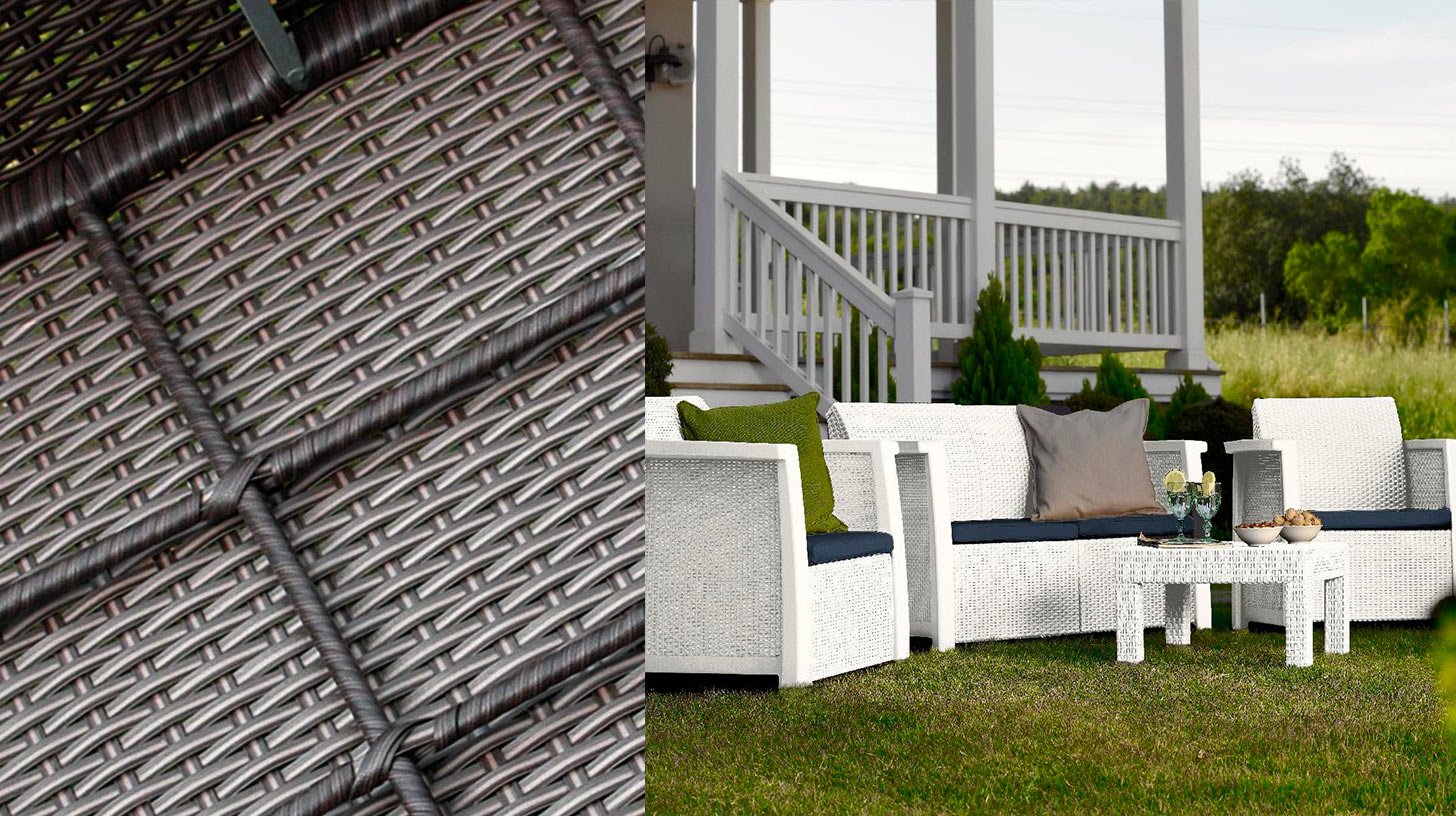 Salotti da Giardino: l’utilizzo del Rattan