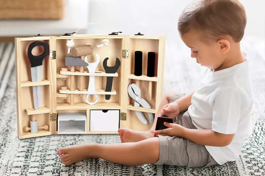 Cucina per Bambini in Legno con Luci e Suoni – The Toys Store