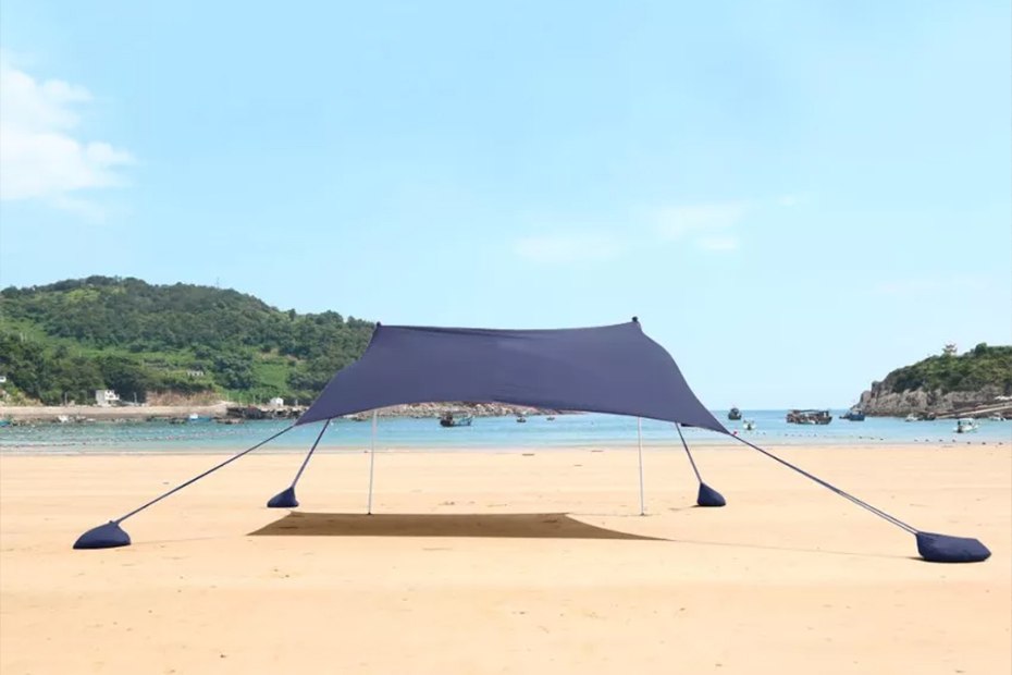 tenda da spiaggia portatile