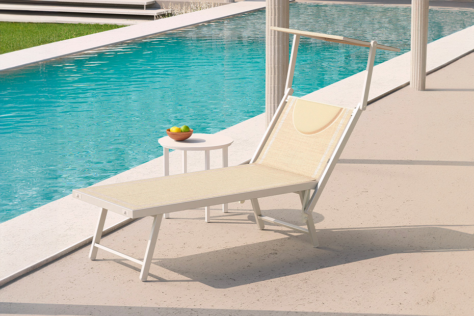 Lettino Santorini: Mettiti Comodo e Vivi un’Estate all’Insegna del Relax!