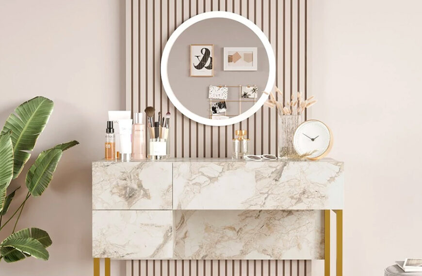 creare la postazione trucco