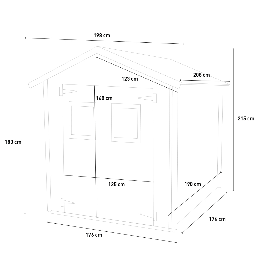 Plasty5 Scaffale 5 ripiani in plastica portata 100 kg casa magazzino  70x30x175cm