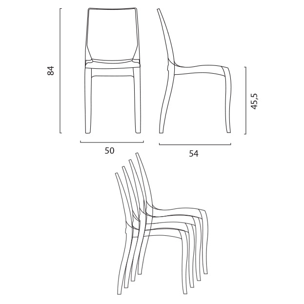 Silla CRISTAL LIGHT Silla CRISTAL LIGHT